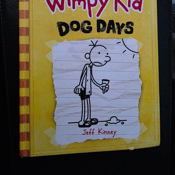 Diary of a Wimpy Kid books by Jeff Kinney - The Getaway and Dog Days - hardcover - Picture 12 of 15